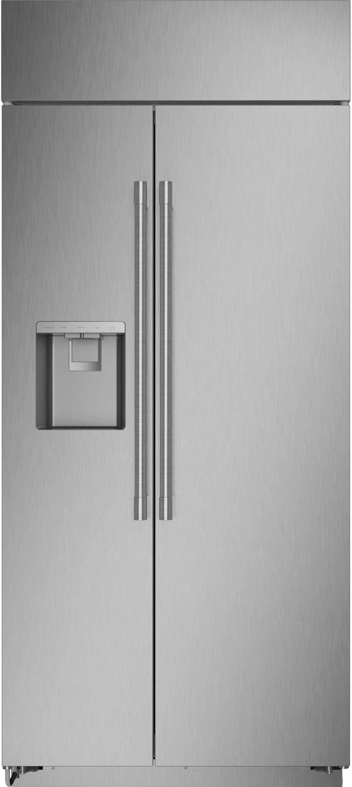 Monogram 36" 20.4 cu.ft. Stainleses Steel Bult-In Side-by-Side Refrgerator