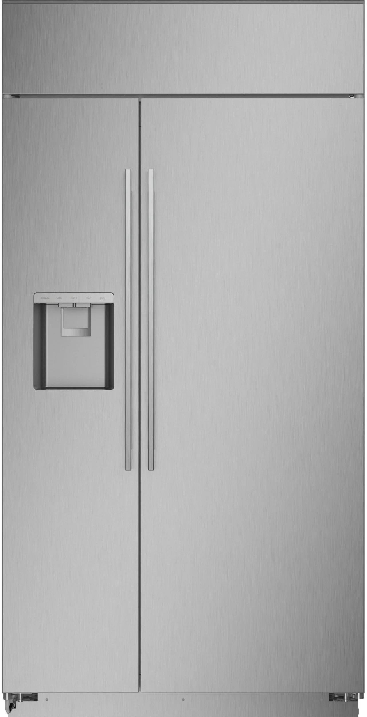 Monogram 42" 24.6 cu.ft. Stainleses Steel Bult-In Side-by-Side Refrgerator