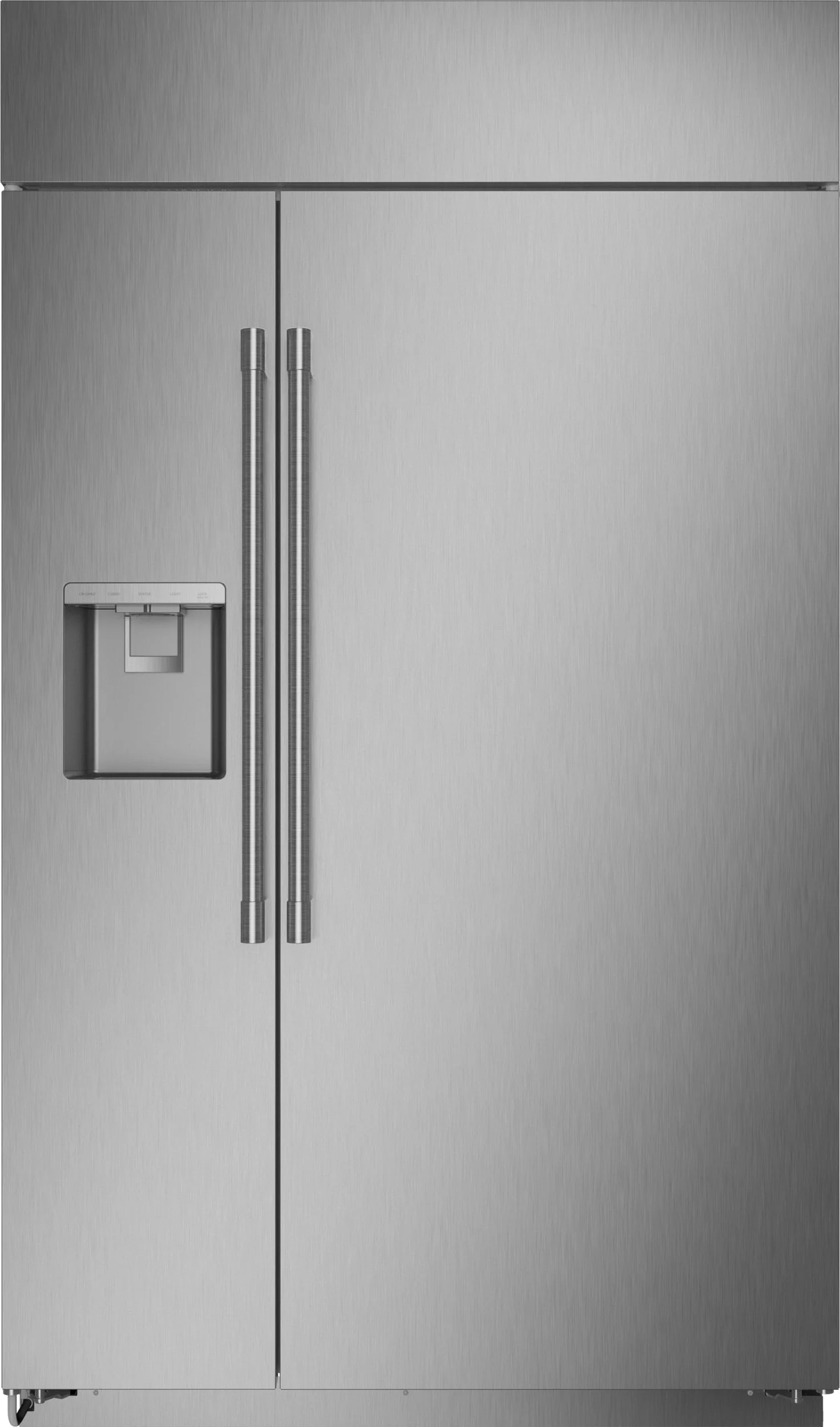 Monogram 48" 28.8 cu.ft. Stainless Steel Built-In Side-by-Side Refrigerator