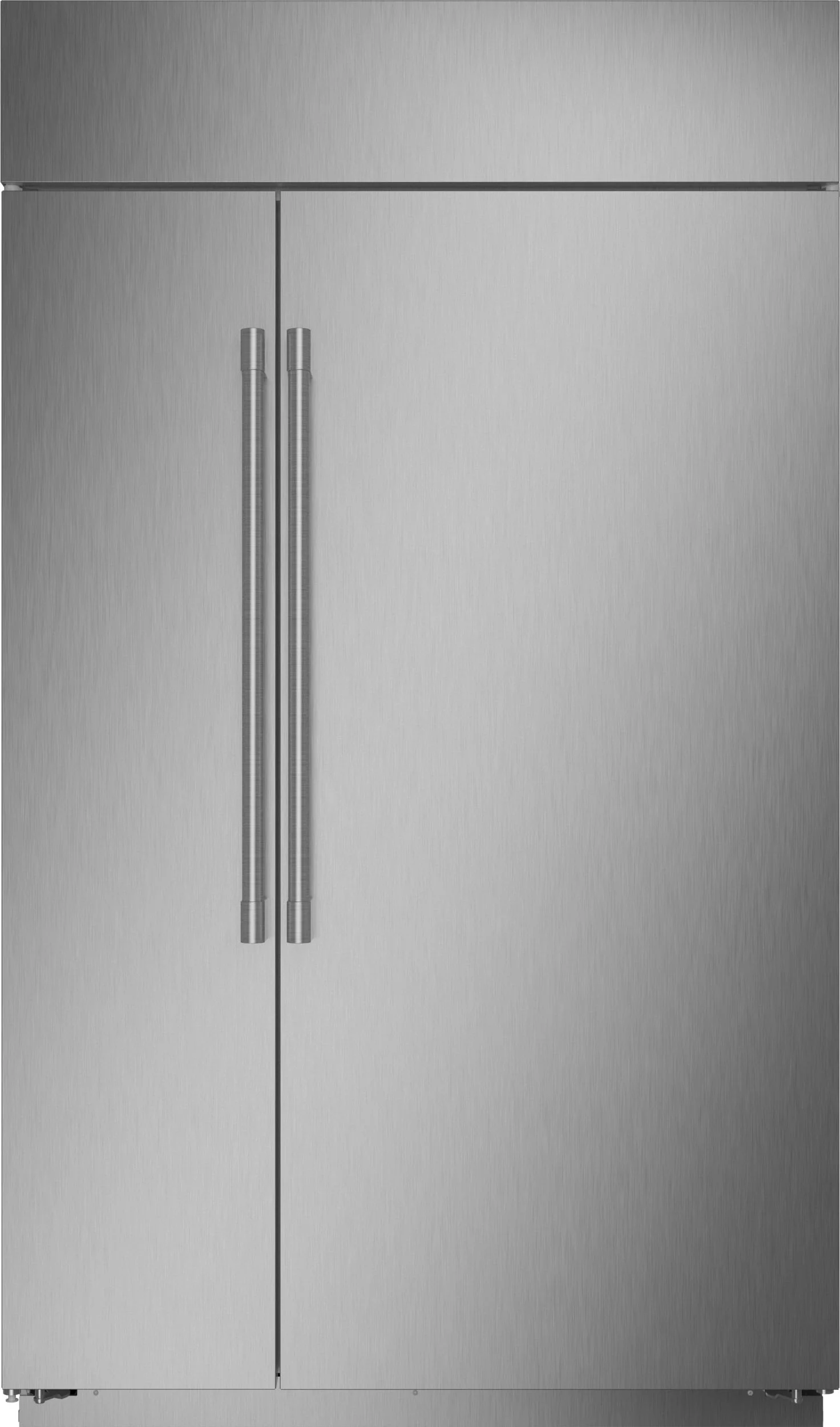Monogram 48" 29.6 cu.ft. Stainless Steel Built-In Side-by-Side Refrigerator