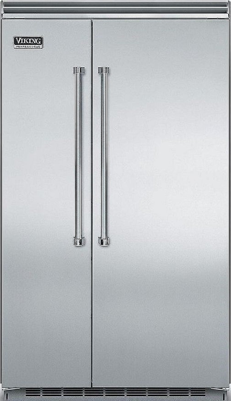 Viking VCSB5483SS 5 Series 48 Inch Stainless steel Built In Counter Depth Side by Side Refrigerator