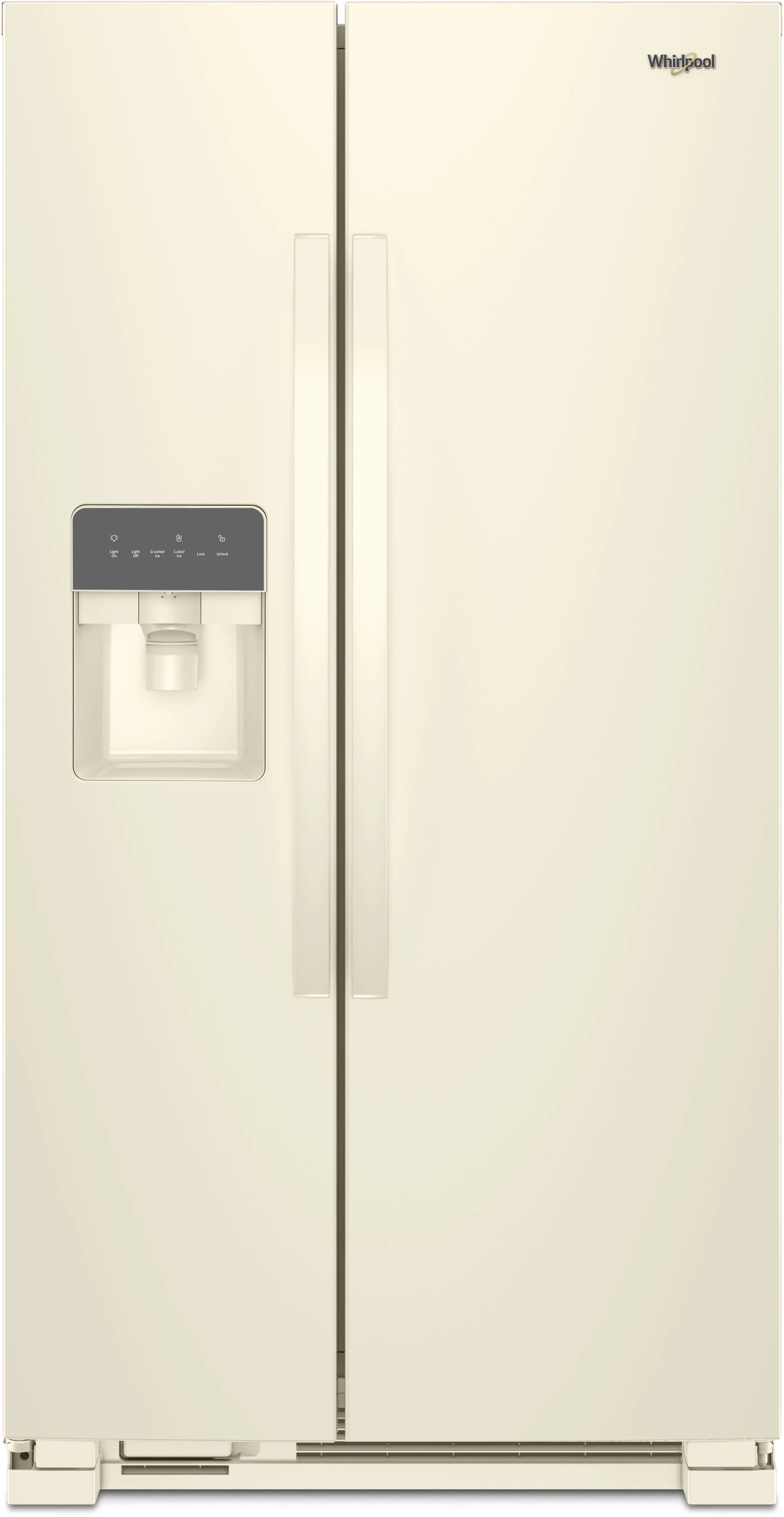 Whirlpool 33" 21 cu.ft. Biscuit Side-by-Side Refrigerator