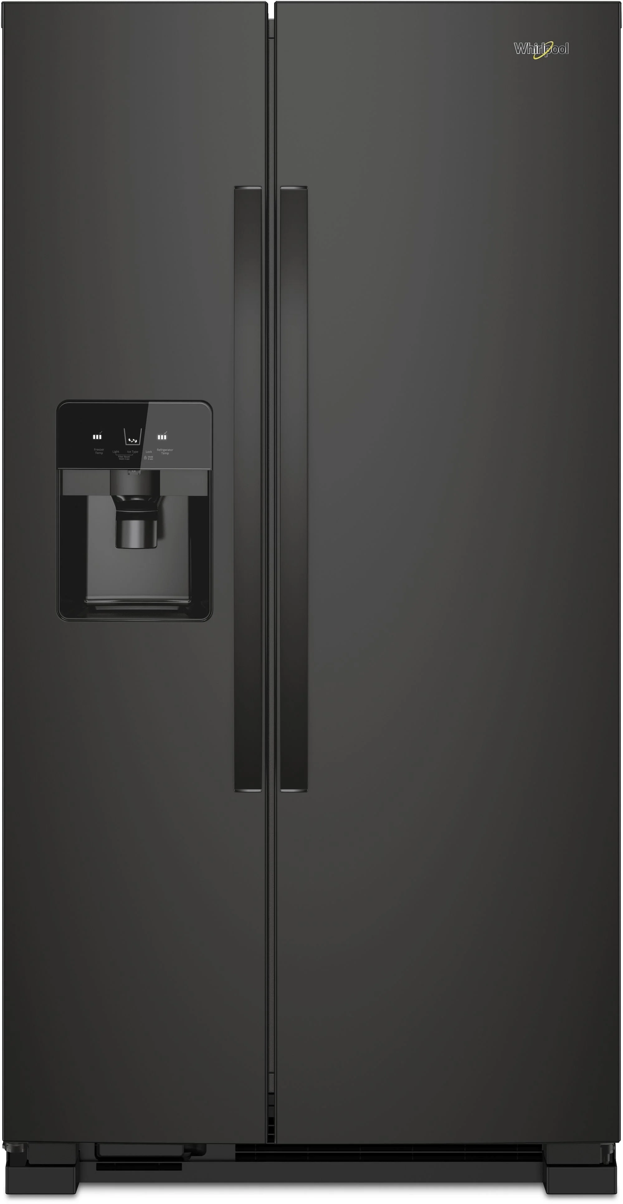 Whirlpool 36" 24.6 cu. ft. Black Side-by-Side Refrigerator