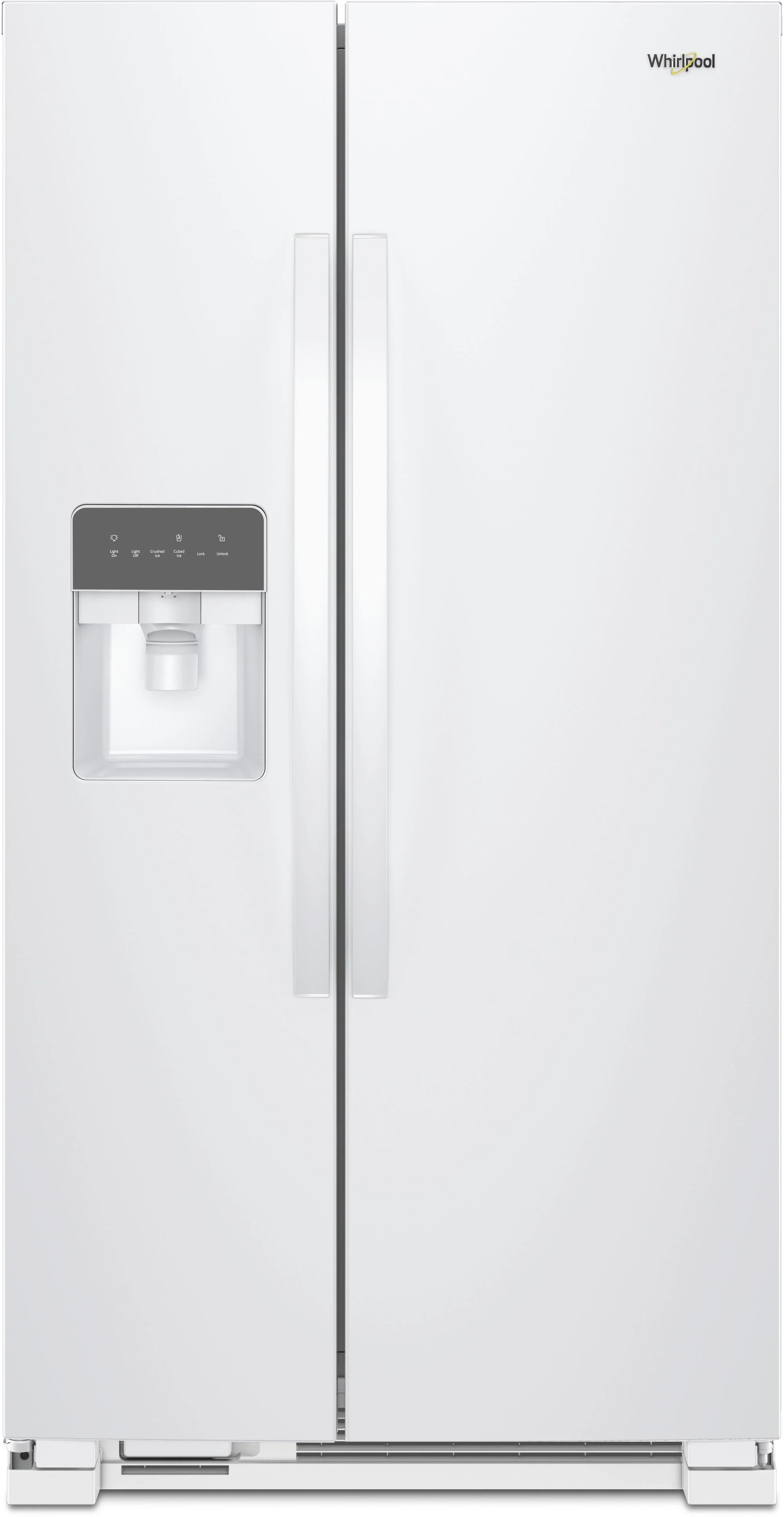 Whirlpool 33" 21 cu. ft. White Side-by-Side Refrigerator - Energy Star