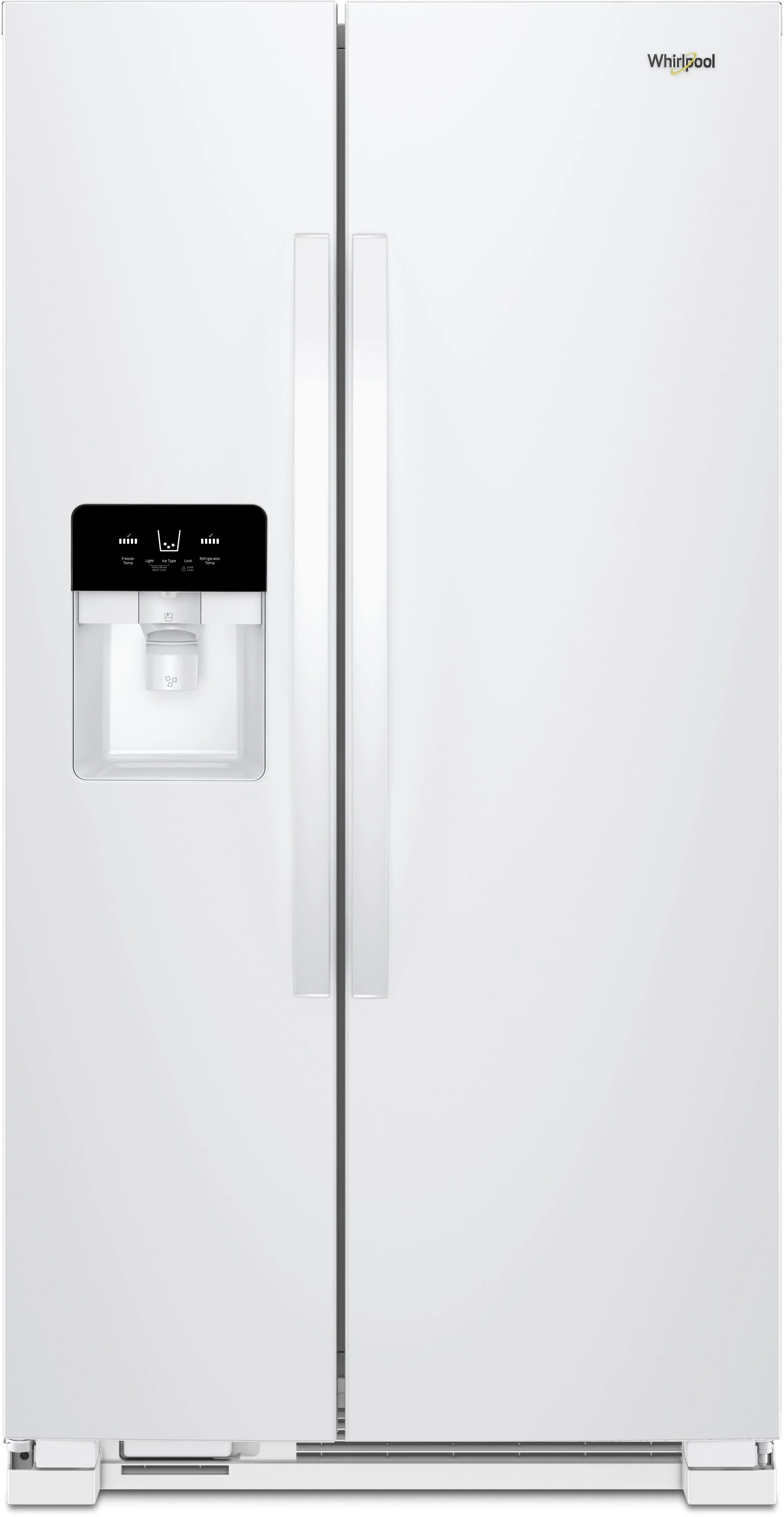 Whirlpool 36" 25 cu. ft. White Side-by-Side Refrigerator