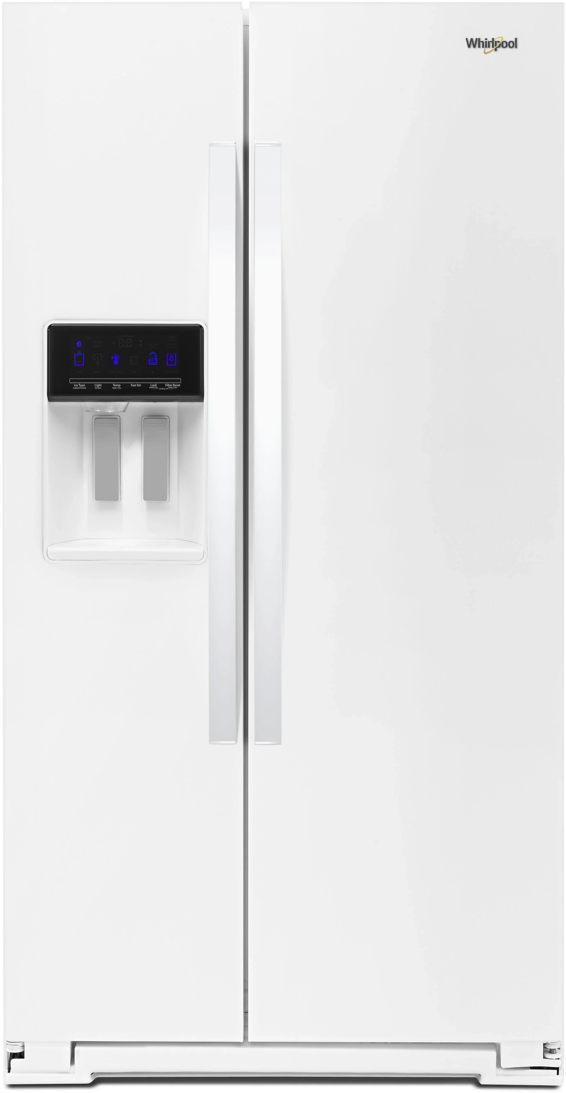 Whirlpool 36" 28.49 cu. ft. White Side-By-Side Refrigerator - ADA Compliant