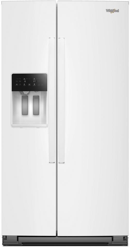 Whirlpool WRSC5536RW 36-inch Wide Side-by-Side Refrigerator - 21 cu. ft.: White
