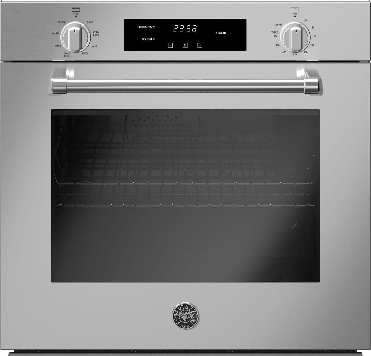 Bertazzoni MAST30FSEXV  Master Series 30 Inch Stainless Steel Electric Single Wall  Oven