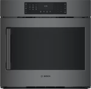 Bosch HBL8444RUC 800 Series 30 Inch Black Stainless Steel Electric Single Wall Oven
