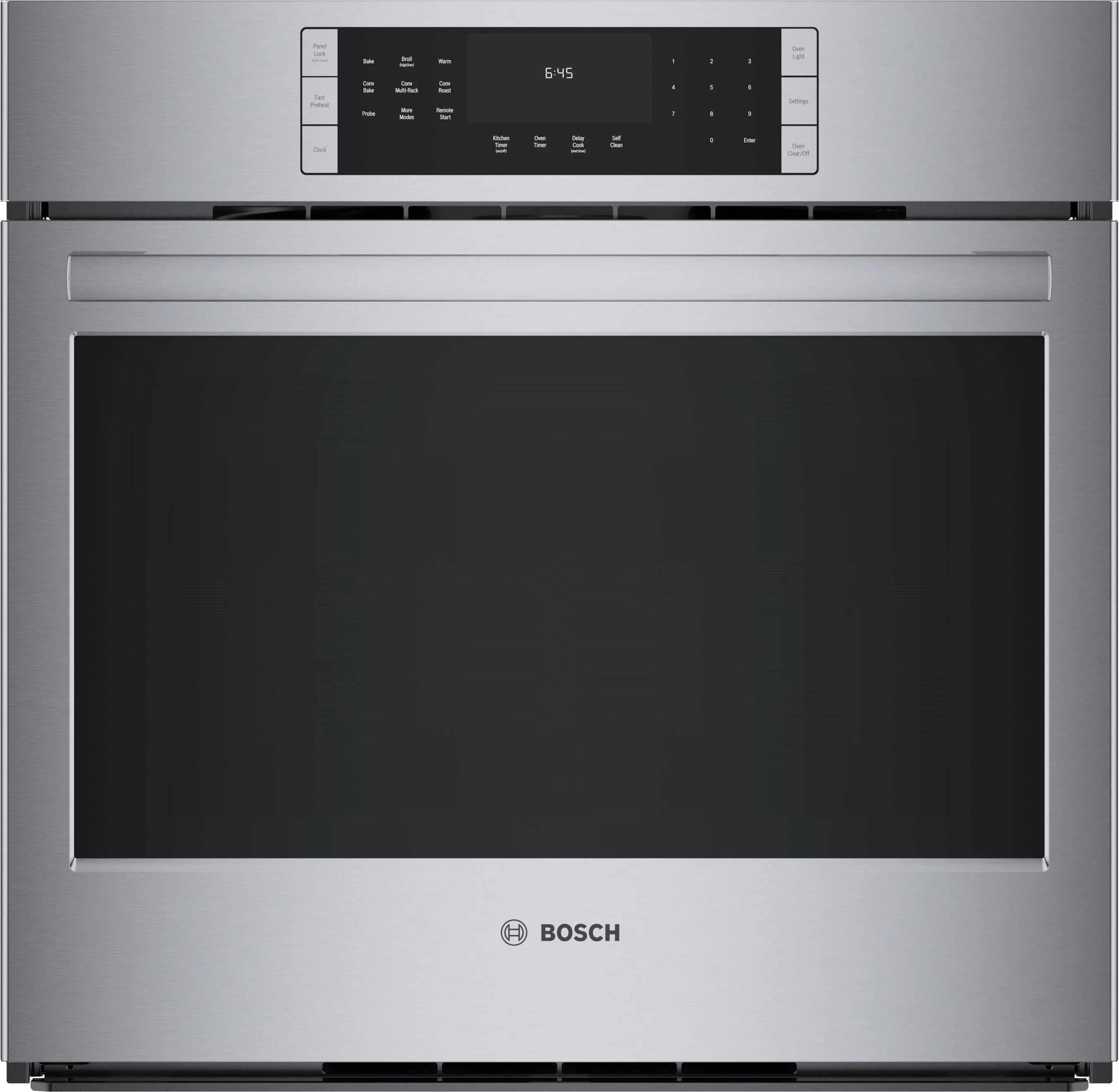 Bosch HBL8454UC 800 Series 30 Inch Stainless Steel Electric Single Wall Oven