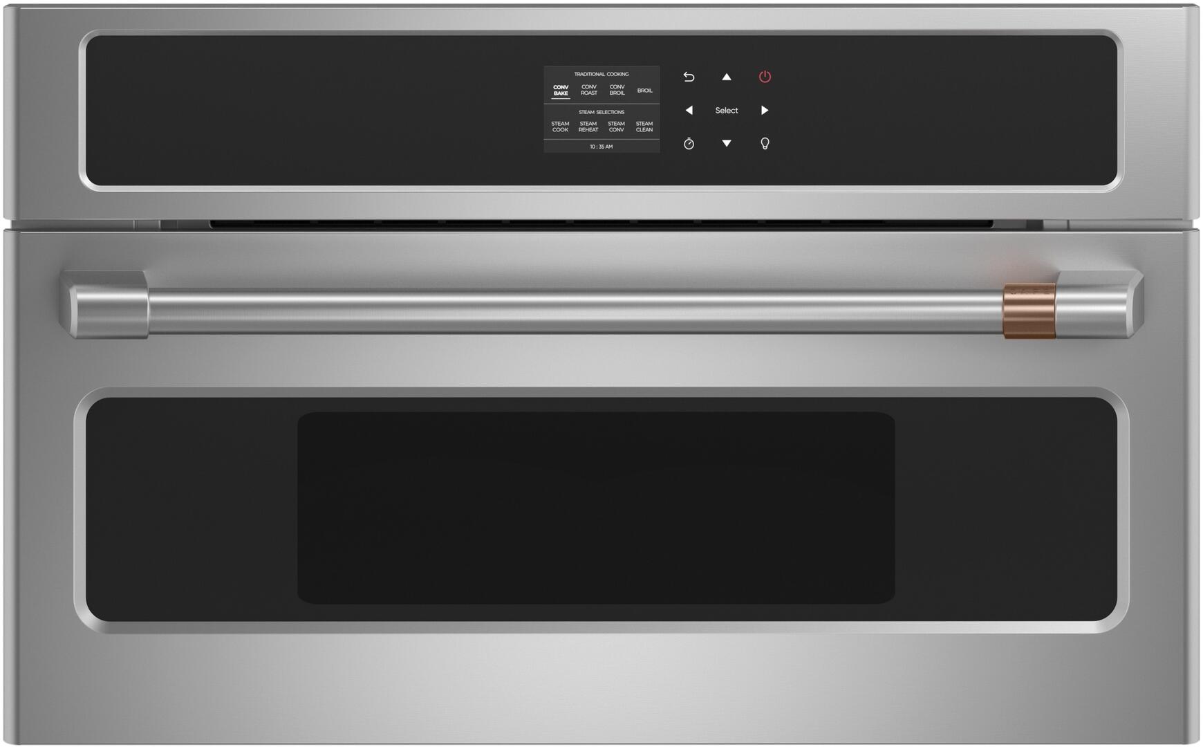 Cafe CMB903P2NS1 30 Inch Stainless Steel Electric Single Wall Steam Speed Oven