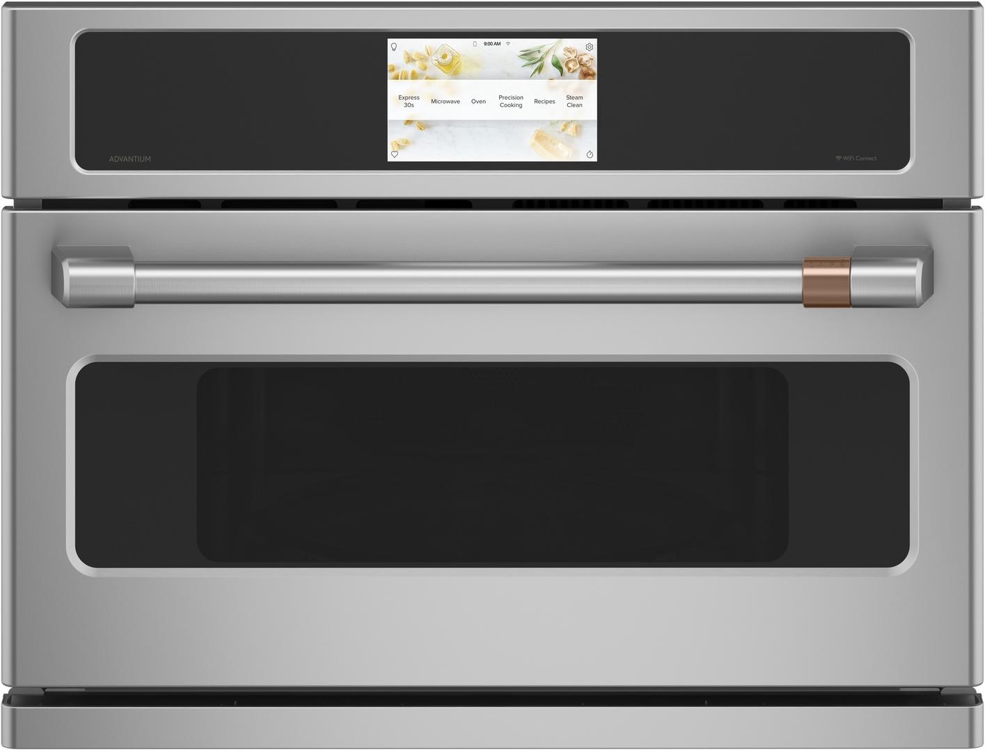 Cafe 27" Stainless Steel Electric Single Wall Oven with Advantium - Convection