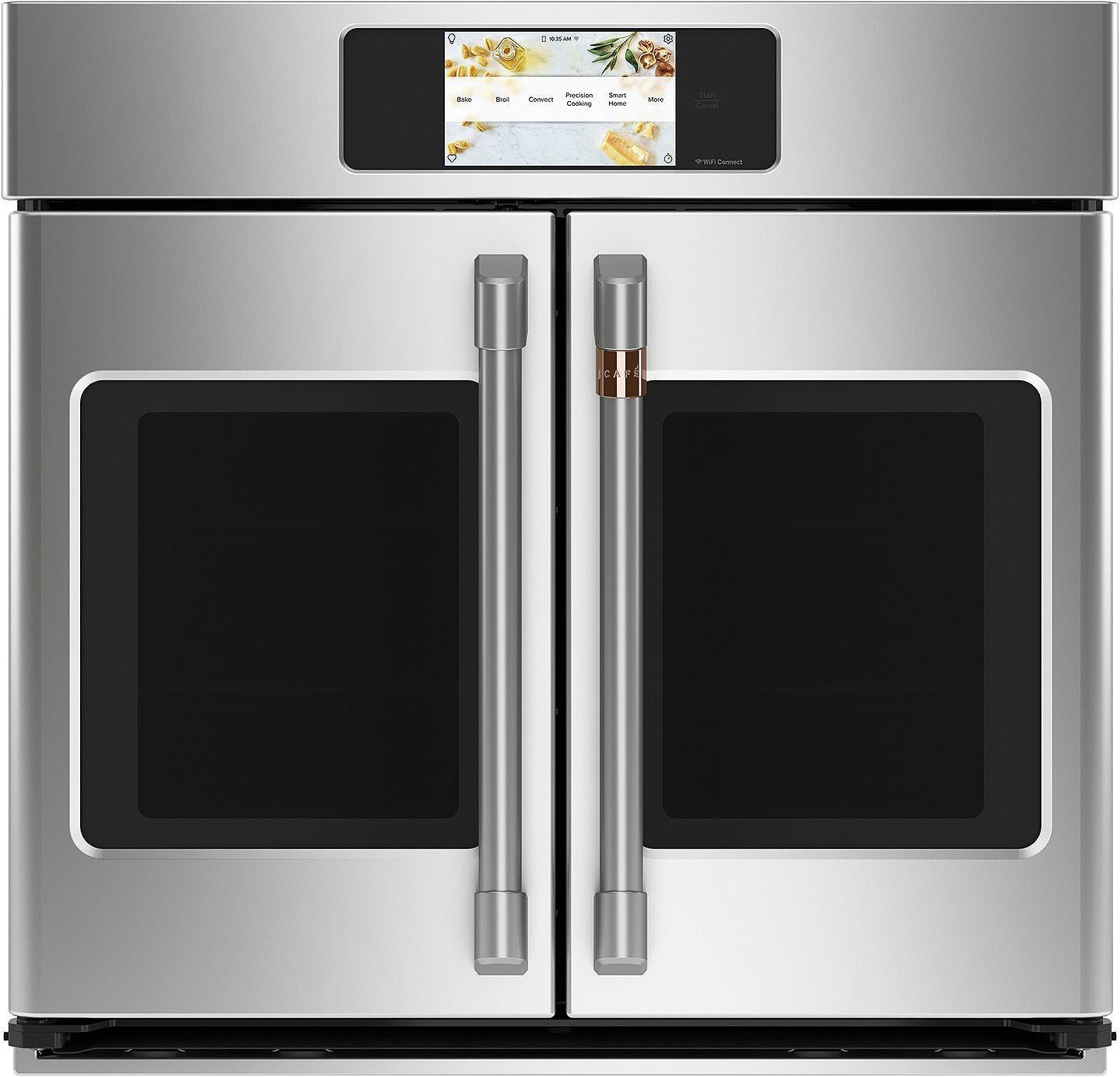 Cafe Professional 30" Stainless Steel French Door Single Wall Oven - Convection