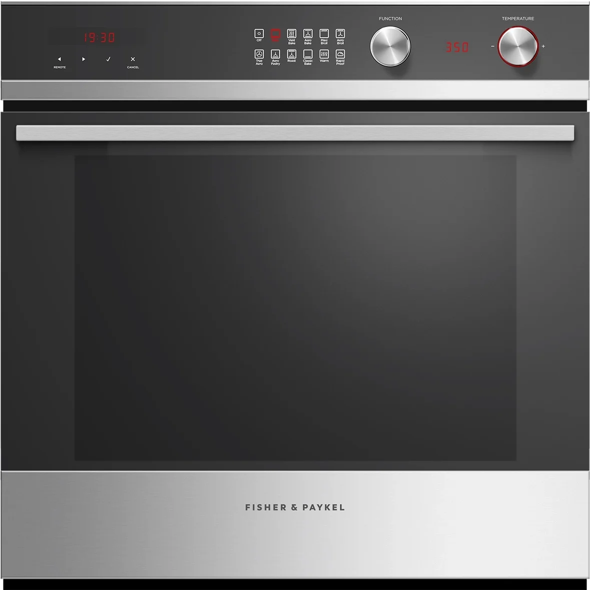 Fisher Paykel Contemporary 24" 3.0 cu.ft. Stainless Steel Single Wall Oven - Convection