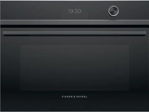 Fisher Paykel OM24NDTDB1 Minimal Series 24 Inch Black Electric Single Wall Speed Oven