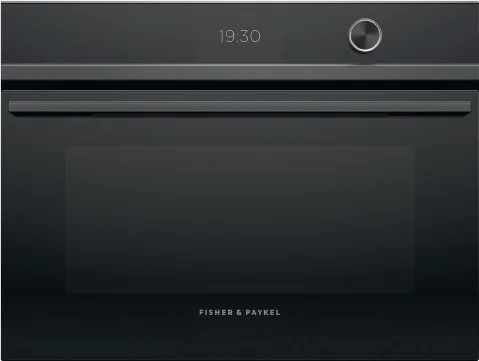 Fisher Paykel OS24NDTDB1 Contemporary Series 24 Inch Black Electric Single Wall Steam Oven