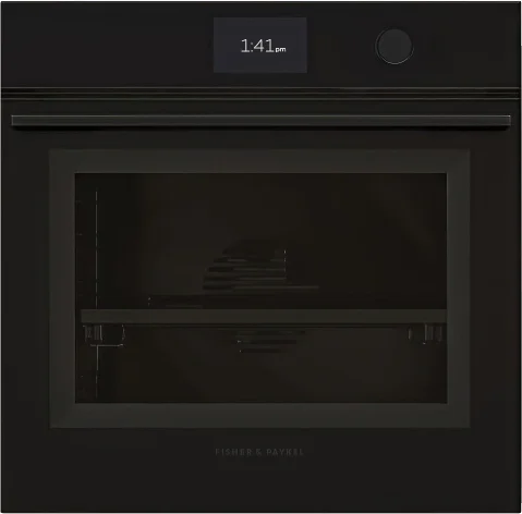 Fisher Paykel OS24SMTDB1 Minimal Series 24 Inch Black Electric Single Wall Steam Oven
