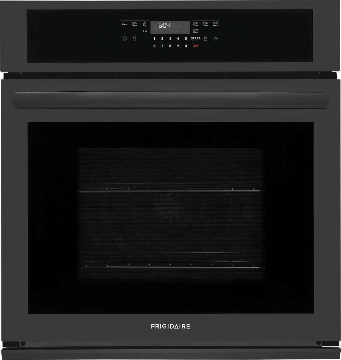 Frigidaire 27 Inch Built-In Single Electric Wall Oven: Black