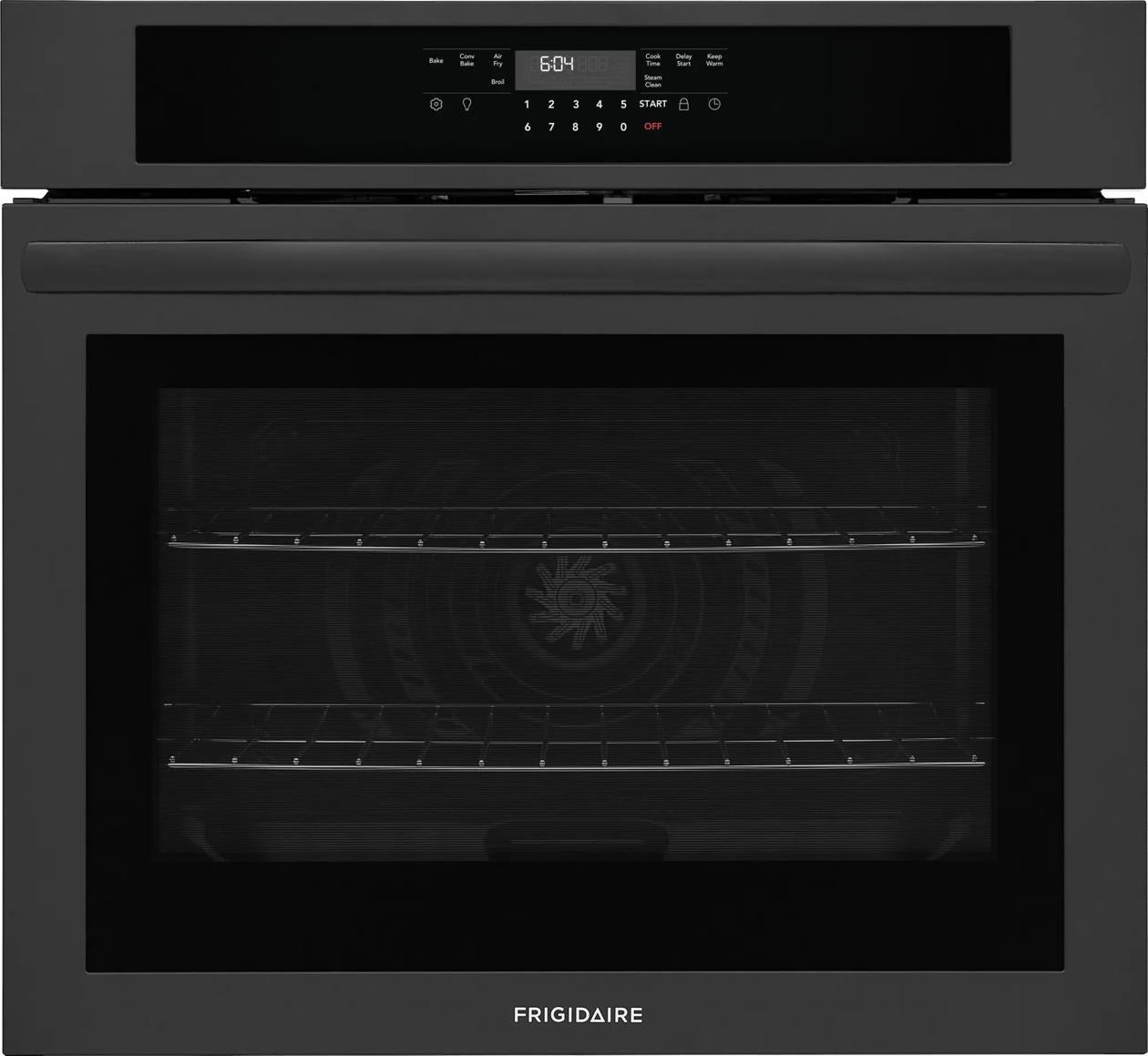 Frigidaire 30 Inch Built-In Electric Single Wall Oven: Black