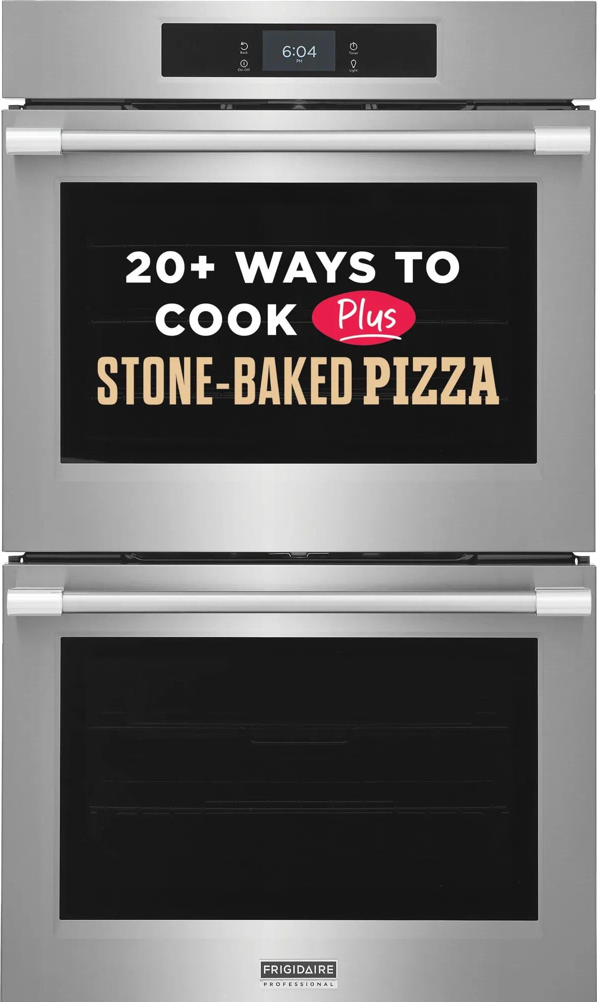 Frigidaire Professional 30 Inch Built-In Electric Double Oven: Stainless Steel
