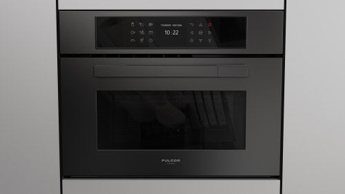 Fulgor Milano F7MSPD24MB1 24 Inch Matteo 700 Series Combi Convection Speed Oven: Matte Matte Black
