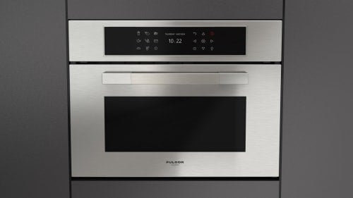 Fulgor Milano F7MSPD24S1 24 Inch Matteo 700 Series Combi Convection Speed Oven: Stainless Stainless Steel