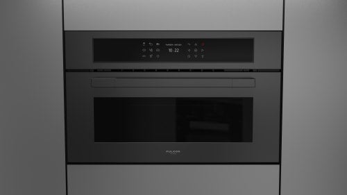 Fulgor Milano F7MSPD30MB1 30 Inch Matteo 700 Series Combi Convection Speed Oven: Matte Matte Black