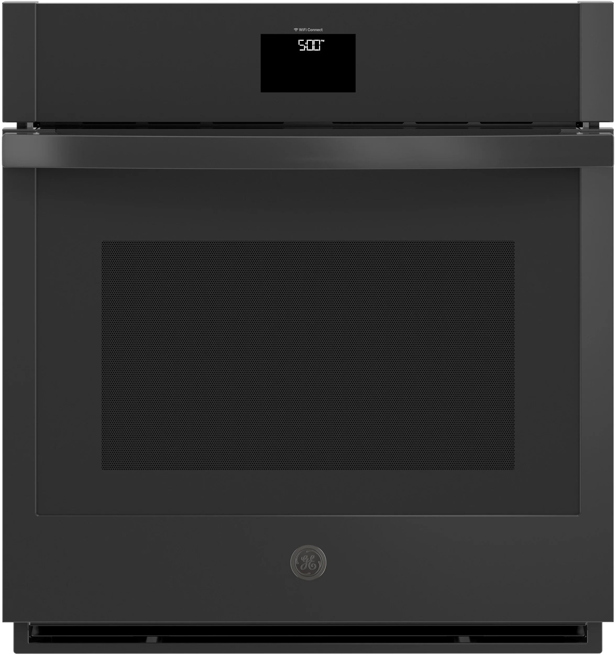 GE 27" Black Electric Single Wall Oven - Convection