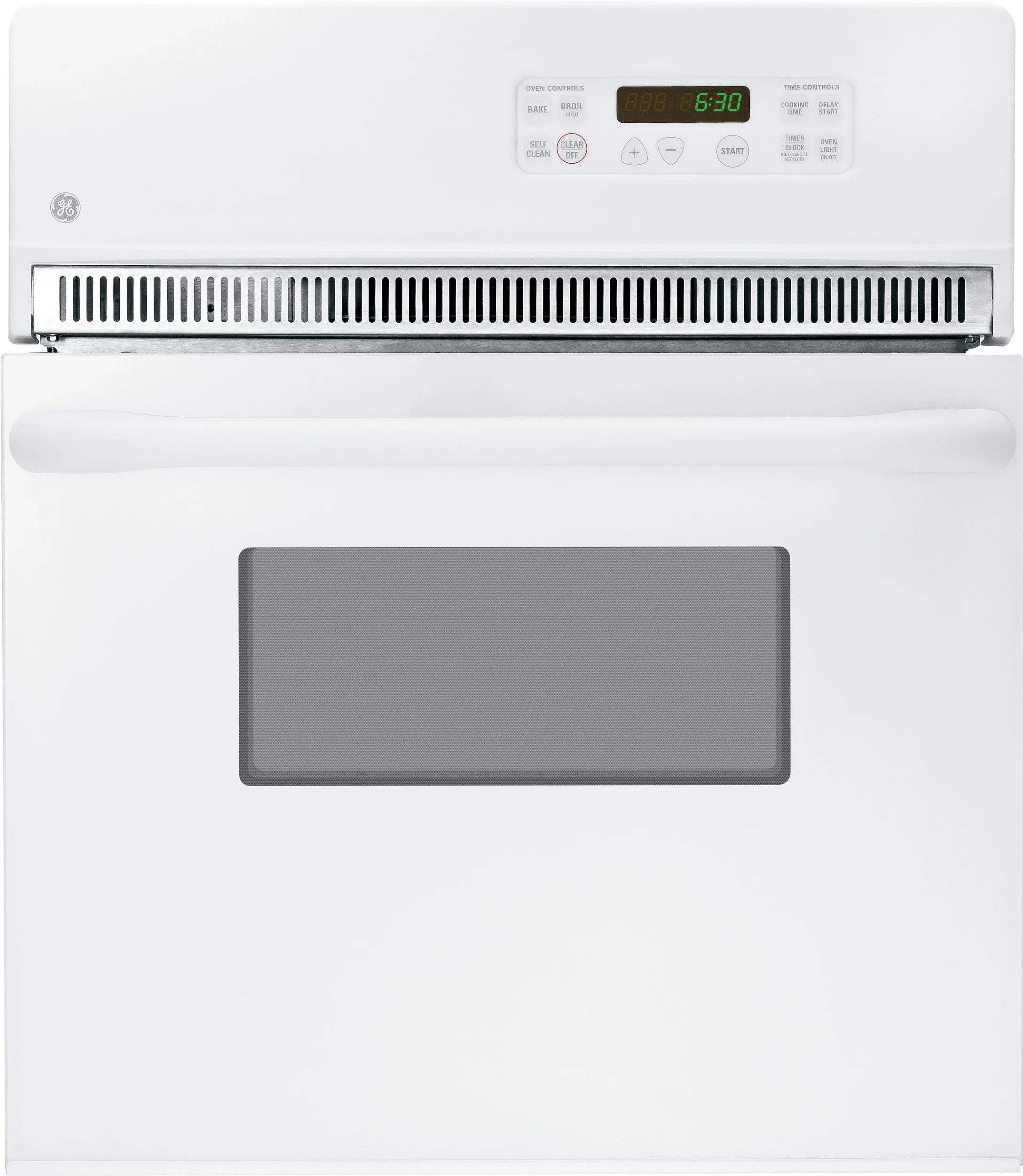 GE 24" White Electric Single Wall Oven
