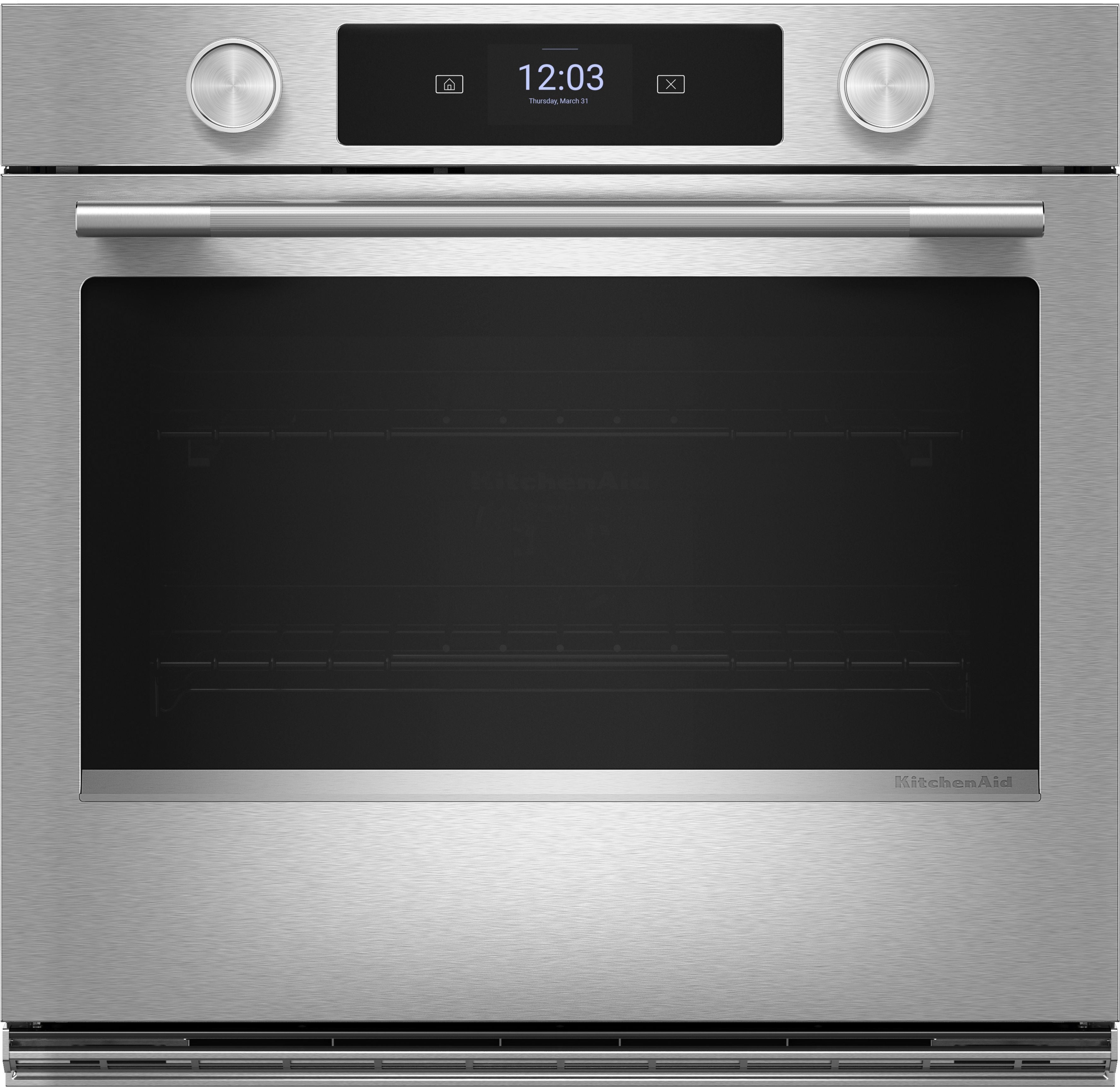 KitchenAid KOES727SPS 27 Inch Smart Single Wall Oven PrintShield Stainless Steel