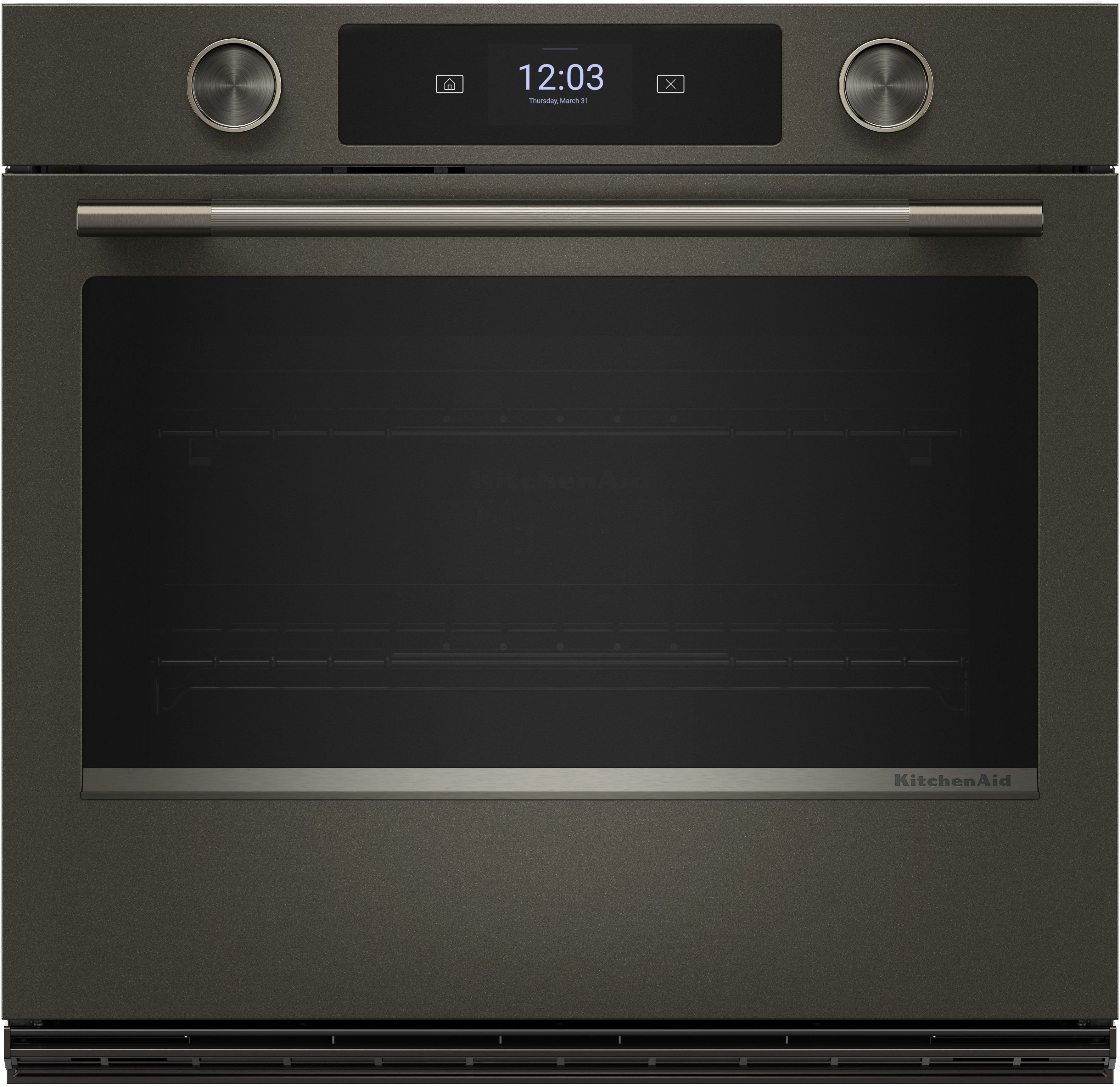 KitchenAid KOES730SBE 30 Inch Smart Single Wall Oven Black Ore