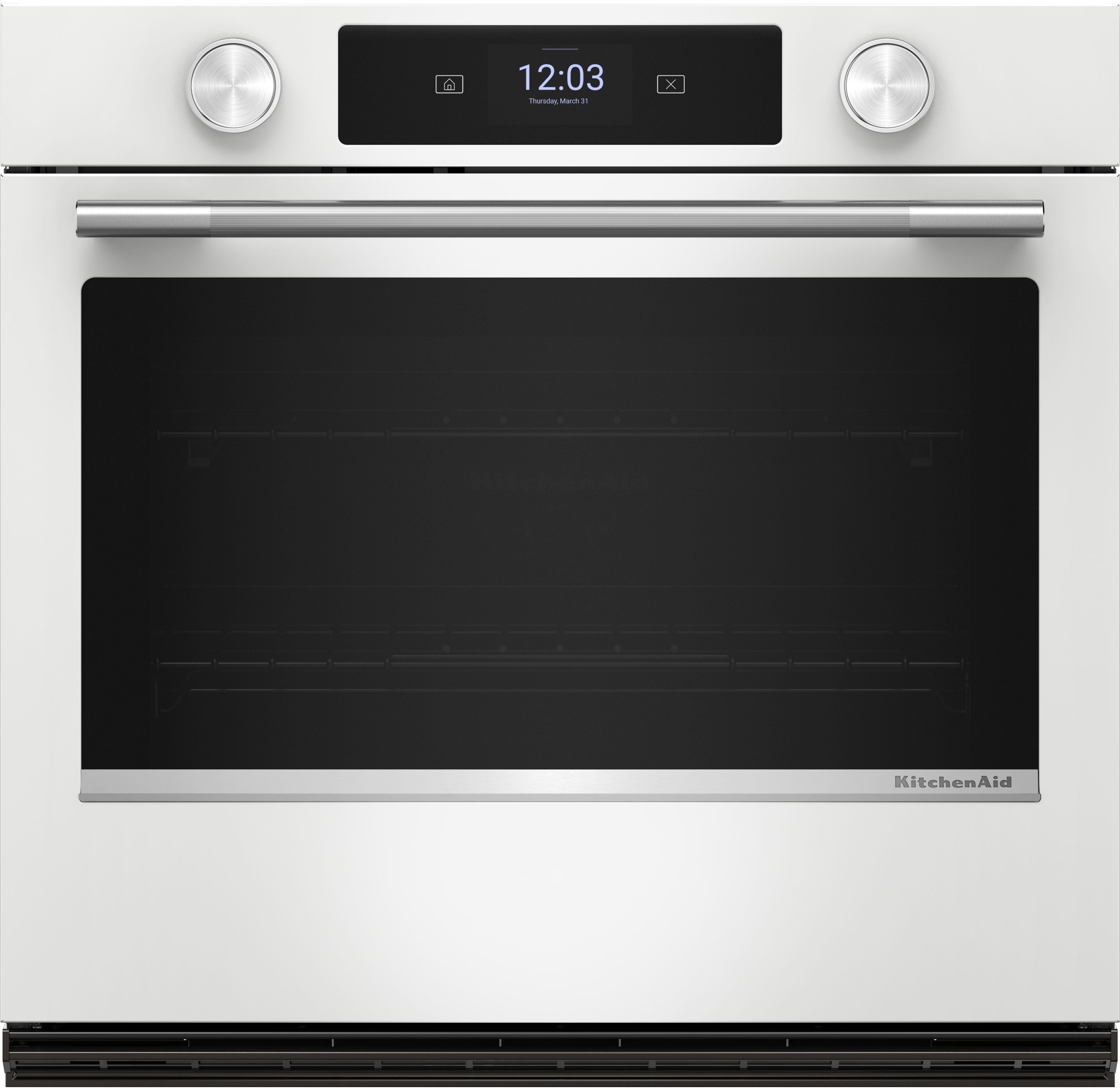 KitchenAid KOES730SWH 30 Inch Smart Single Wall Oven White
