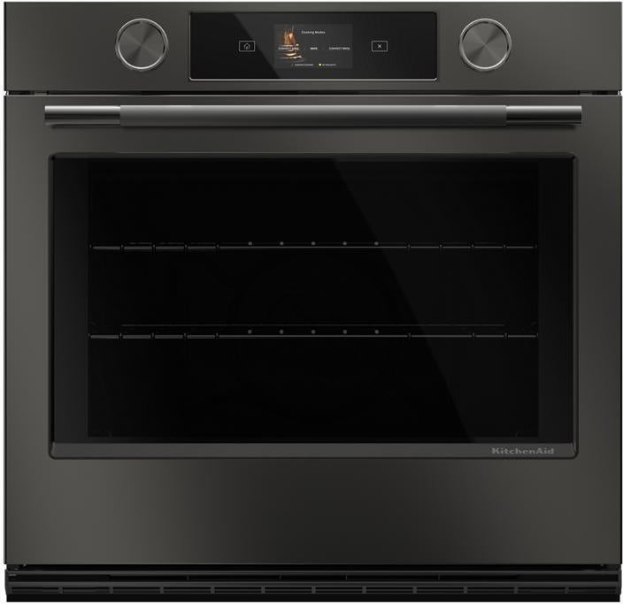 KitchenAid 900 Series  Single Wall Oven With In Oven Camera: Black Ore