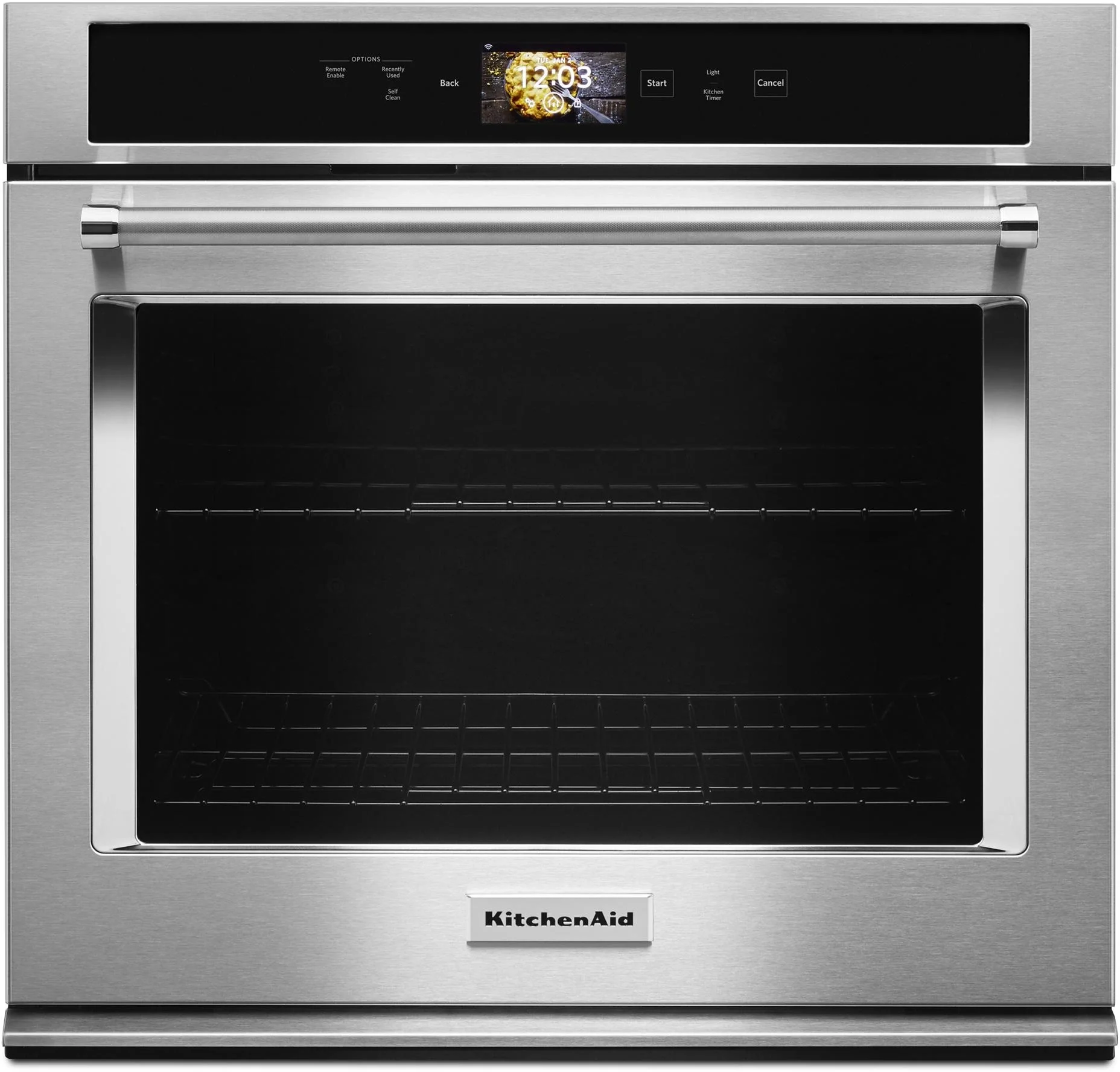 Kitchen Aid KitchenAid 30" 5.0 cu. ft. Stainless Steel Electric Single Wall Oven with Powere