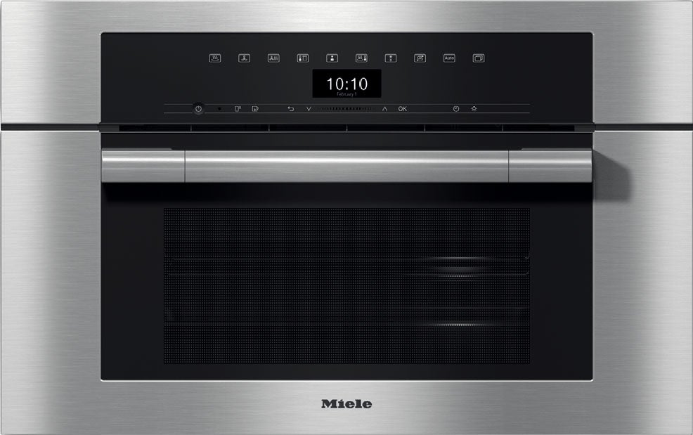 Miele DGC7370CTS ContourLine Series 30 Inch Clean Touch Steel Electric Single Wall Steam Oven
