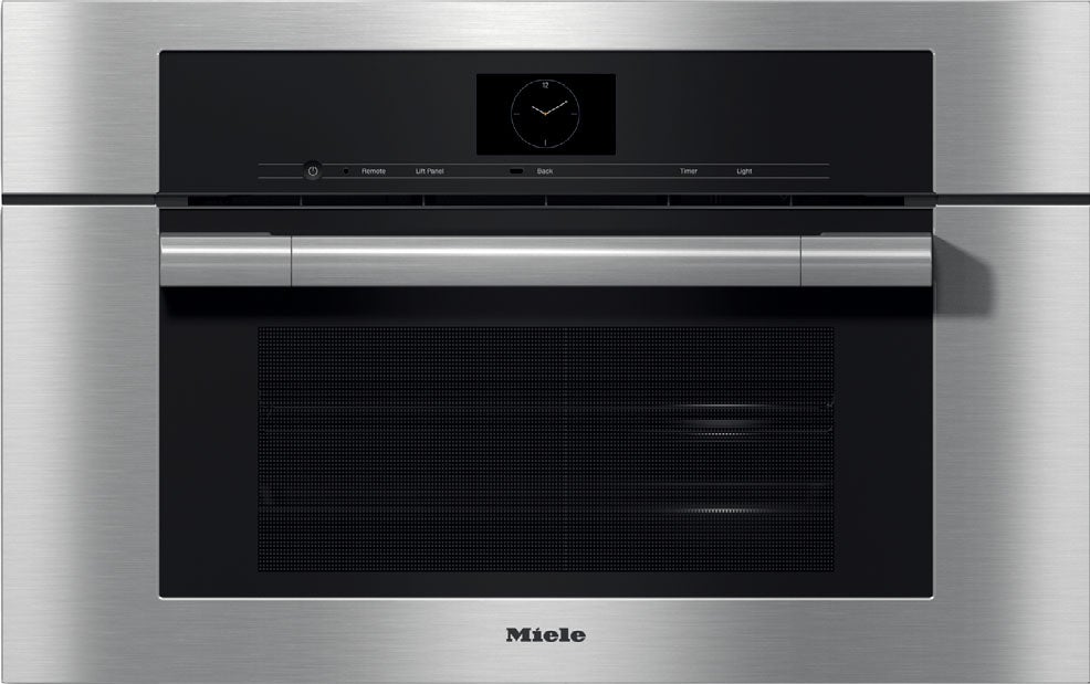 Miele DGC7570CTS PureLine Series 30 Inch Clean Touch Steel Electric Steam Oven