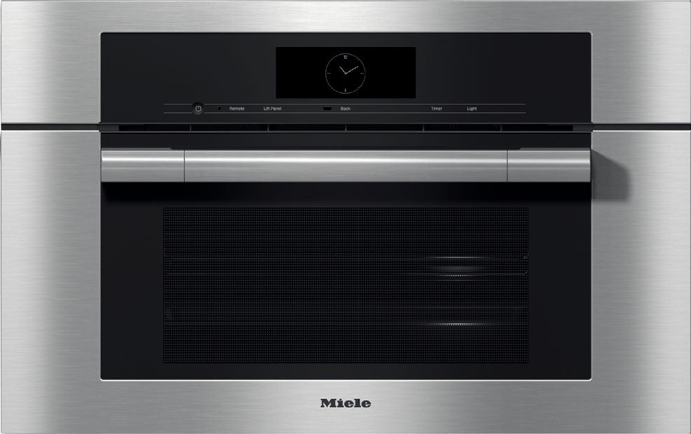 Miele DGC7775CTS ContourLine Series 30 Inch Clean Touch Steel Electric Single Wall Steam Oven