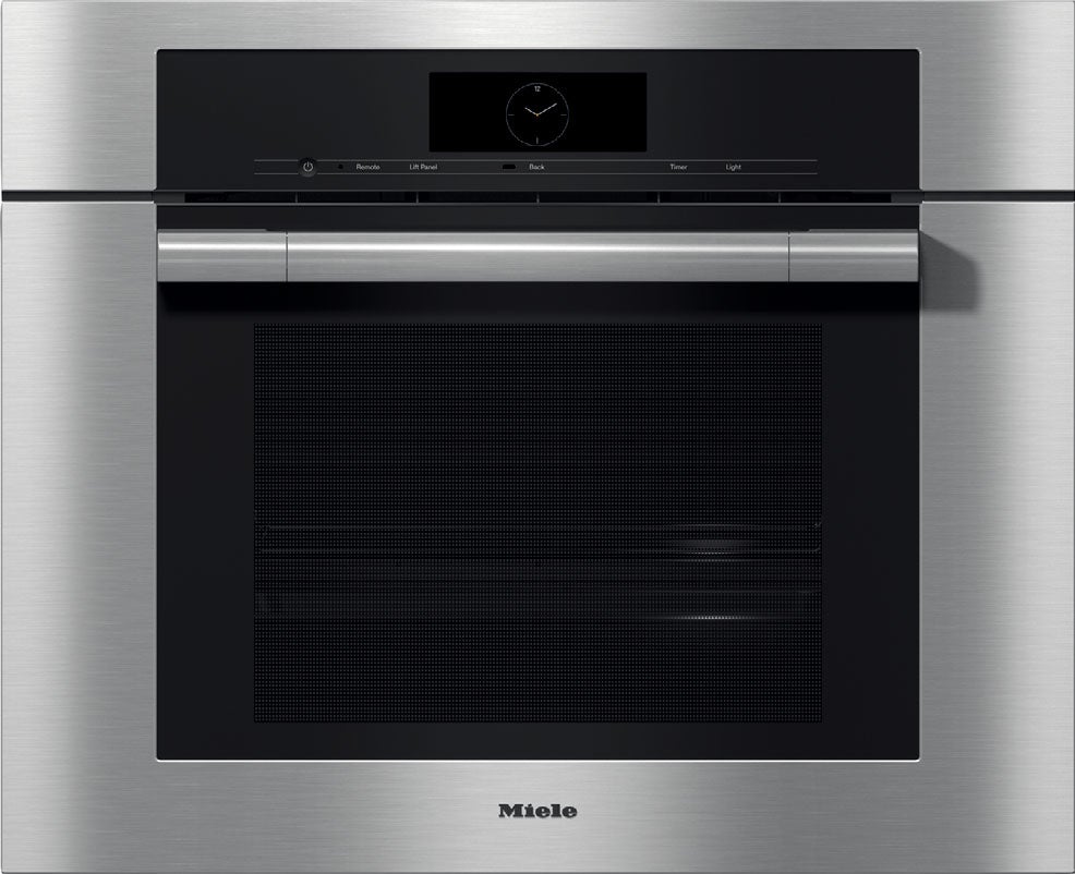 Miele DGC7780CTS ContourLine Series 30 Inch Clean Touch Steel Electric Single Wall Steam Oven