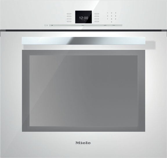 Miele H6680BPBRWS SensorTronic Series 30 Inch Brilliant White Electric Single Wall  Oven