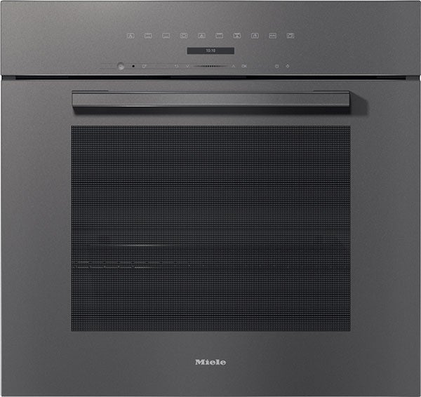 Miele H7280BPGG VitroLine Series 30 Inch Graphite Grey Electric Single Wall Oven