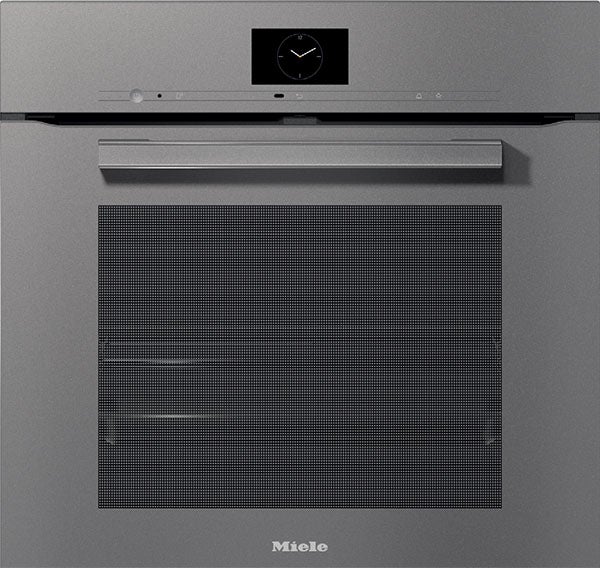 Miele H7660BPGG VitroLine Series 24 Inch Graphite Grey Electric Single Wall Oven