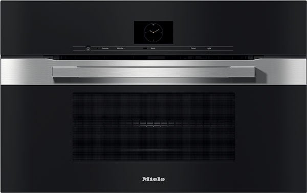 Miele H7670BMCTS 30 Inch Clean Touch Steel Electric Single Wall Oven