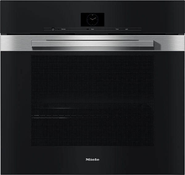 Miele H7680BP PureLine Series 30 Inch Clean Touch Steel Electric Single Wall Speed Oven