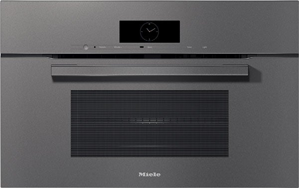 Miele H7870BMGG VitroLine Series 30 Inch Graphite Grey Electric Single Wall Speed Oven