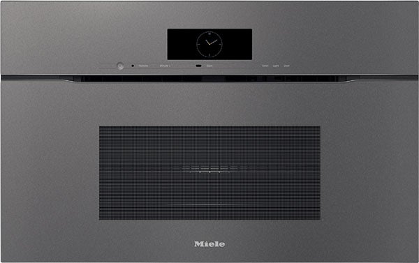 Miele H7870BMXGG ArtLine Series 30 Inch Graphite Grey Electric Single Wall Speed Oven