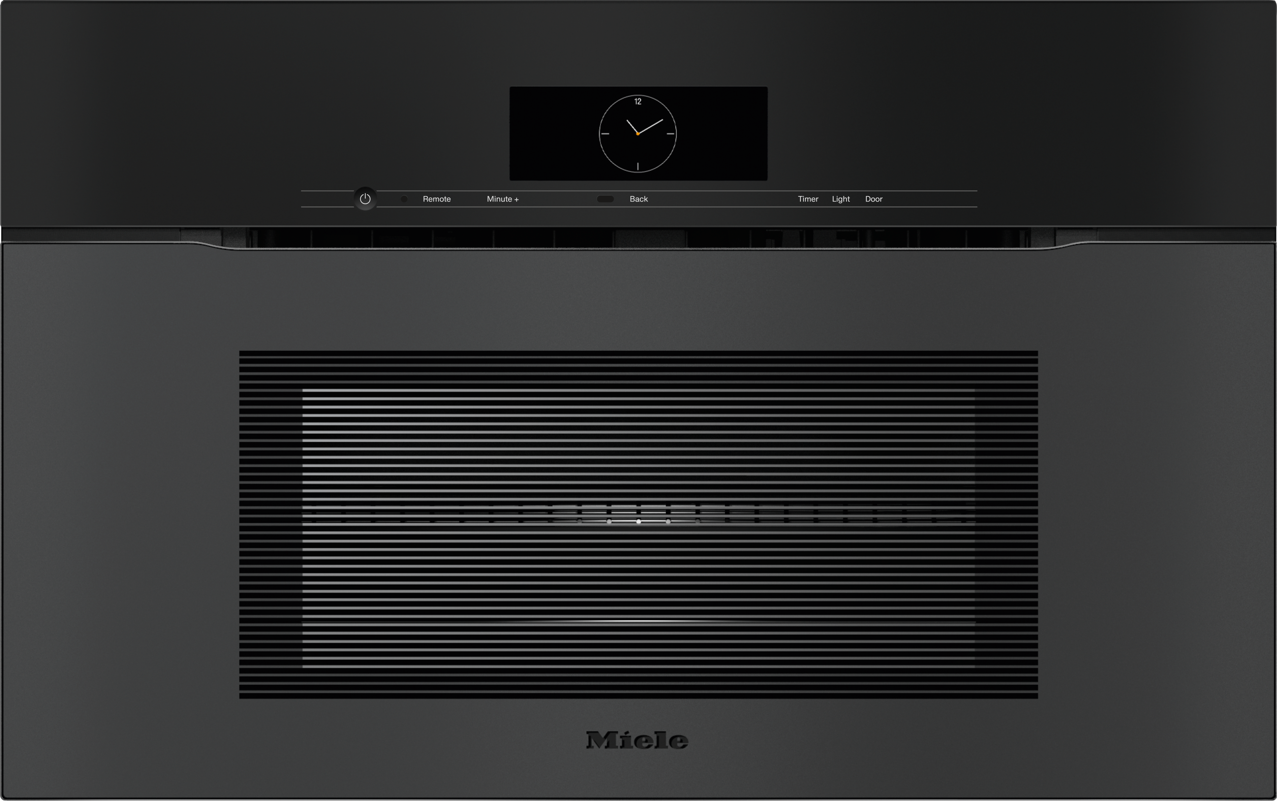 Miele 30 Inch VitroLine Speed Oven MTouch: Obsidian Matte Black