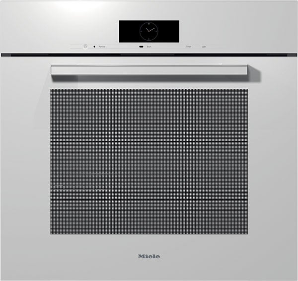 Miele H7880BPBW VitroLine Series 30 Inch Brilliant White Electric Single Wall Oven