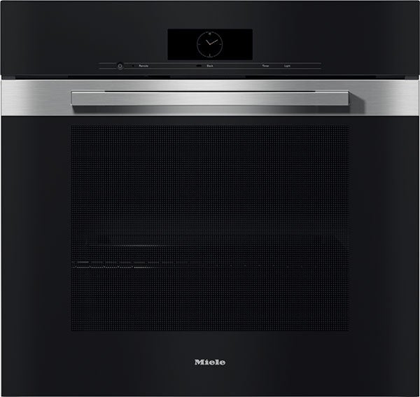 Miele H7880BPCTS PureLine Series 30 Inch Clean Touch Steel Electric Single Wall Oven
