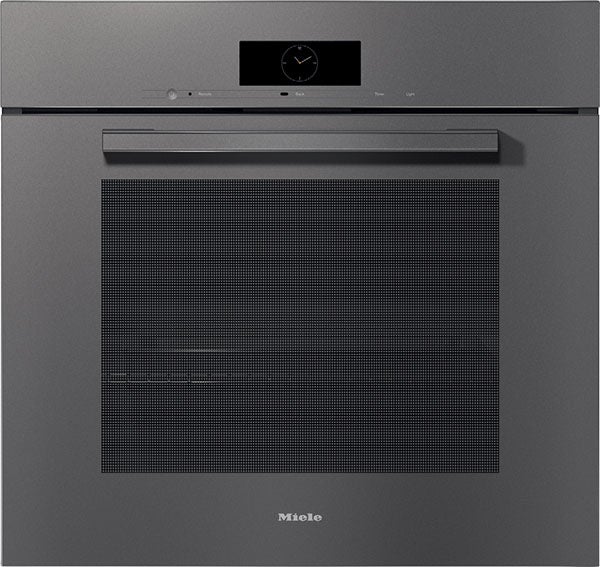 Miele H7880BPGG VitroLine Series 30 Inch Graphite Grey Electric Single Wall Oven