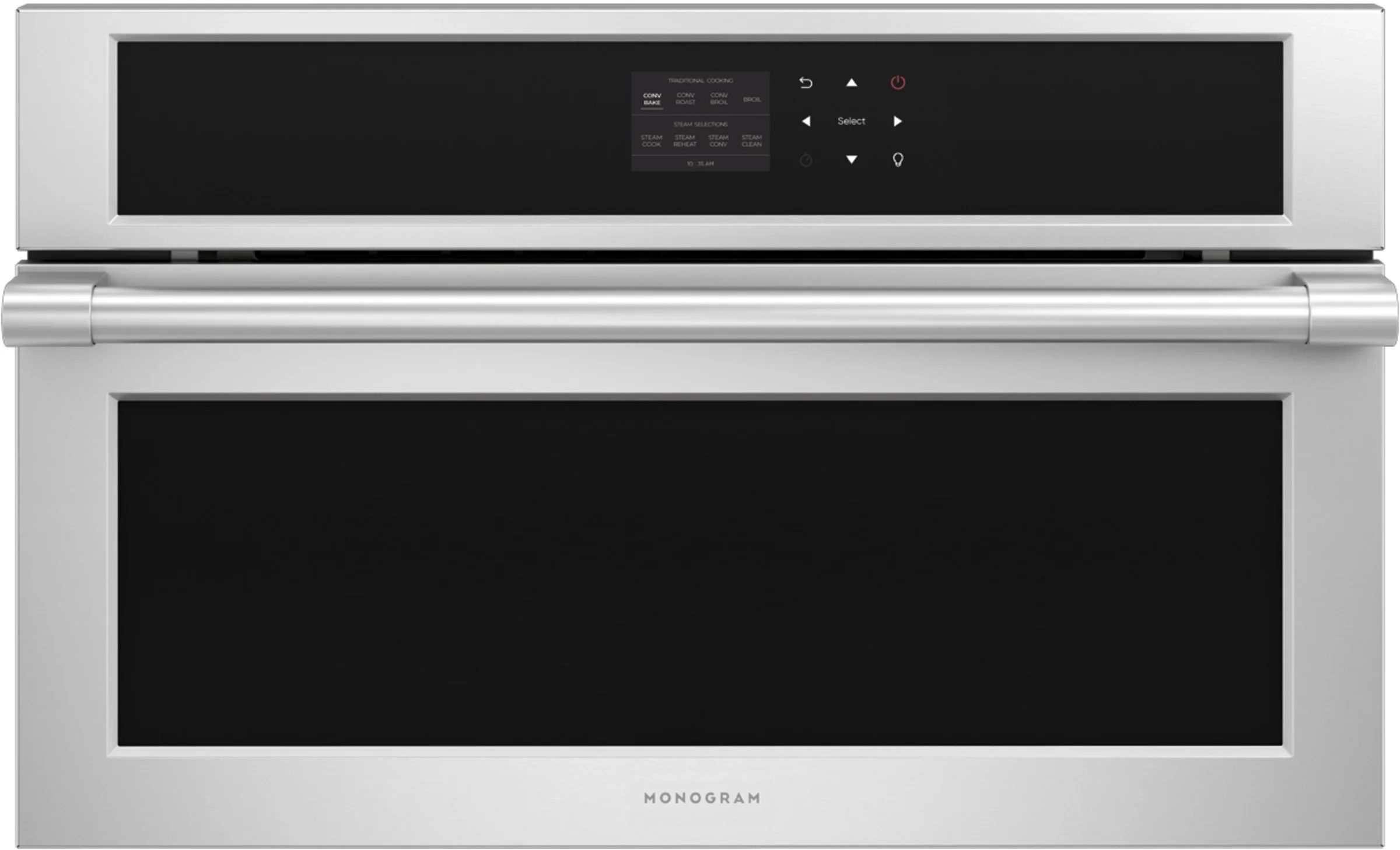 Monogram Statement 30" Stainless Steel Electric Steam Wall Oven - Convection